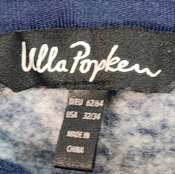 Ulla Popken Active Sport Striped Polyester Zip Jacket - Picture 13 of 13